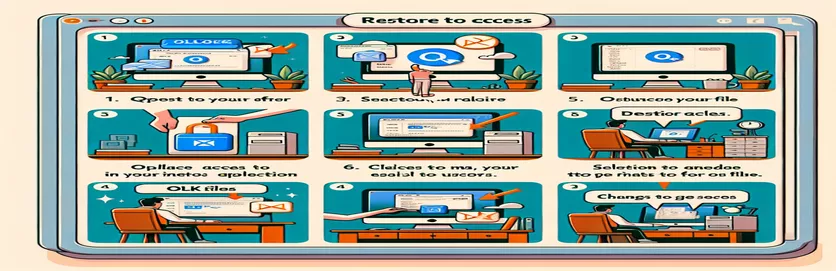 在 MacOS 上的 Outlook 中恢复对 OLK 文件的访问