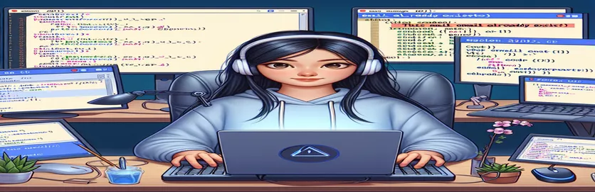 Membuat Validasi Kustom untuk Email yang Ada di ASP.NET