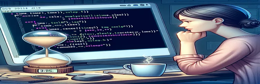 Реализация временных задержек в скриптах Python