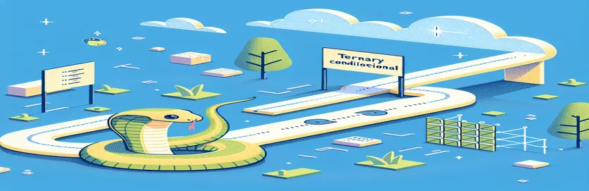 Udforskning af Pythons tilgang til ternære betingede operationer