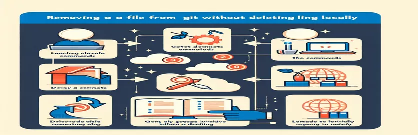 Kako odstraniti datoteko iz repozitorija Git, ne da bi jo izbrisali lokalno