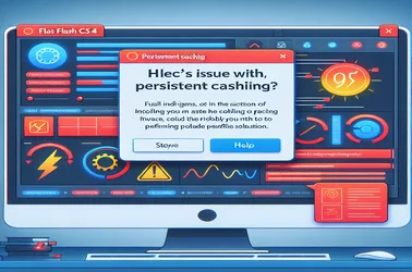 Fixing the Persistent Caching Problem in Flash CS4