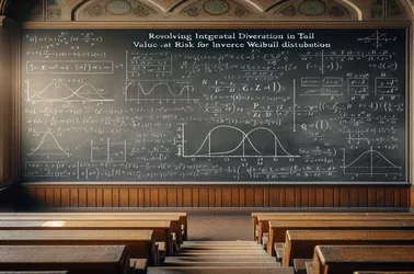 Het oplossen van integrale divergentie in de Tail Value at Risk (TVaR) van de inverse Weibull-distributie