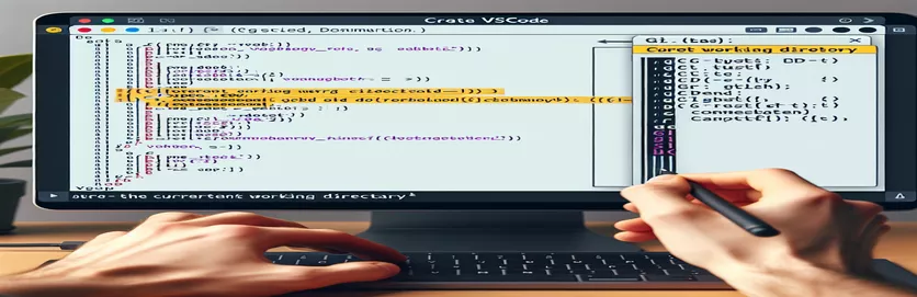 Git Bash CWD problēmu novēršana VSCode