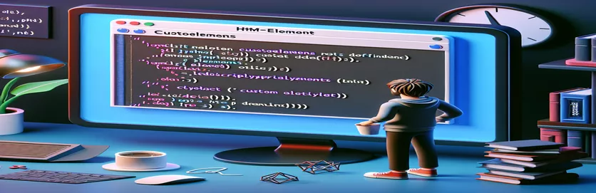 Az ESLint nem definiált „HTMLElement” és „customElements” megoldása JavaScript-projektekben (Non-TypeScript)
