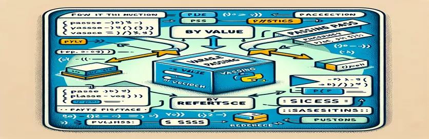 Comprensione del passaggio di variabili in Python: riferimento e valore