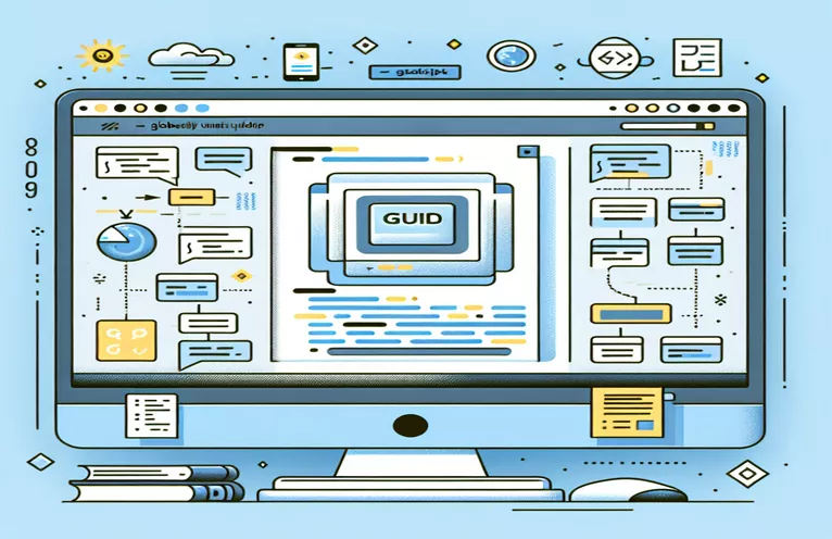 Creating JavaScript GUIDs: A Step-by-Step Guide