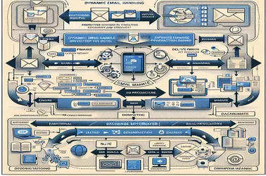 Rokasgrāmata dinamiskai e-pasta apstrādei programmā Exchange