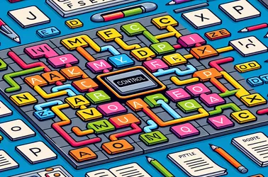 Emparejar caracteres de una cadena de control con palabras de matriz