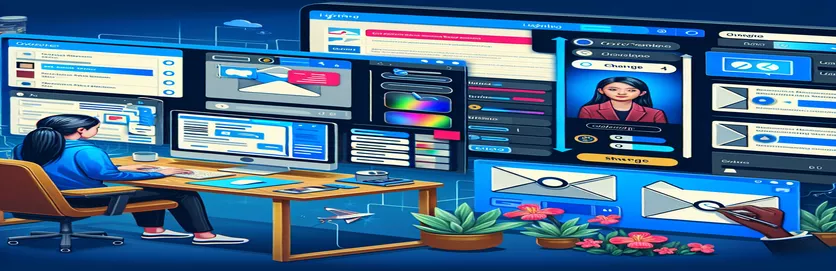 تكييف قوالب البريد الإلكتروني لـ Salesforce مع تفضيلات سمة المستخدم باستخدام Lightning Email Template Builder
