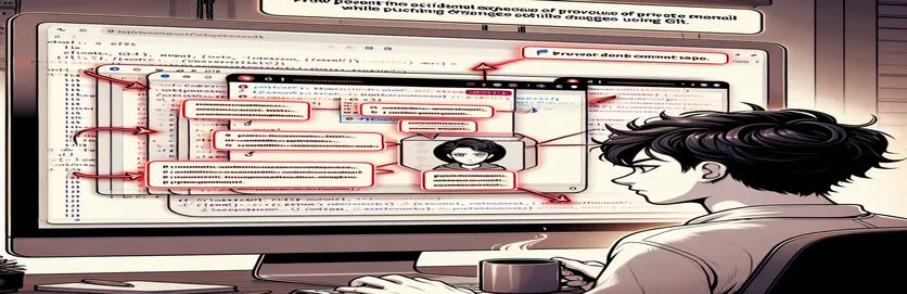 Com evitar publicar la vostra adreça de correu electrònic privada durant una empenta de Git