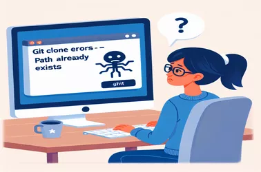 Resolver errores de clonación de Git en RStudio: problema de ruta ya existe