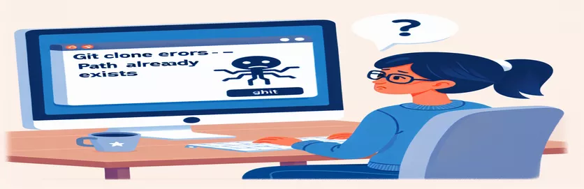 Løse Git Clone-feil i RStudio: Path Exists Issue