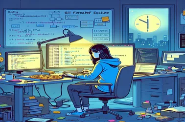 Memahami Substitusi Variabel di git untuk-setiap-ref Kecualikan
