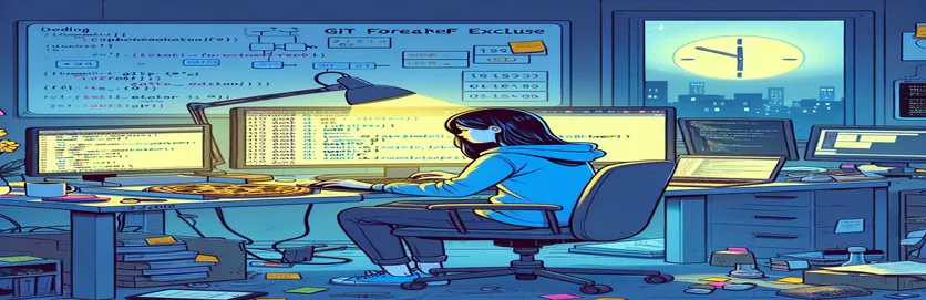 git for-each-ref Exclude での変数置換を理解する