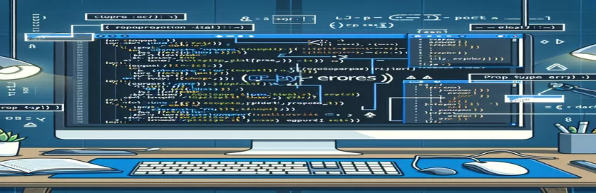 Reageerige omakeelsele TypeScriptiga: Prop Type Vigades navigeerimine