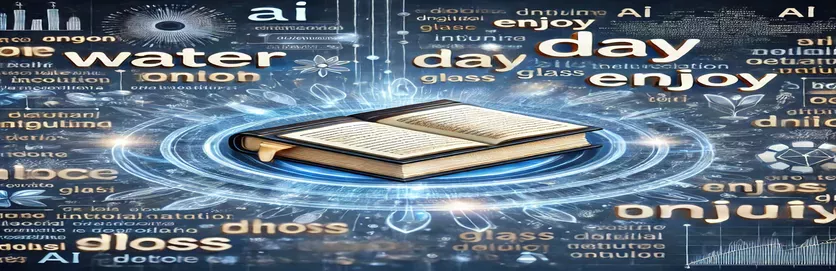 மிகவும் பொதுவான ஆங்கில வார்த்தைகளைக் கண்டறிய தனிப்பயன் அகராதியை எவ்வாறு பயன்படுத்துவது