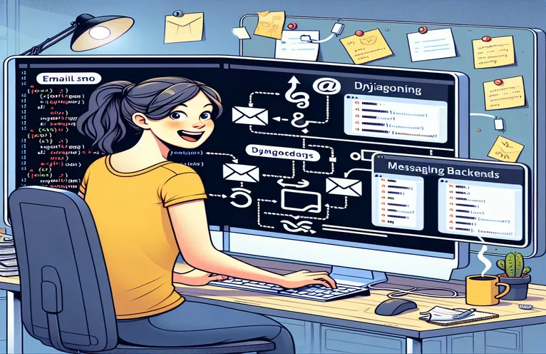 Use Django to implement several messaging backends.