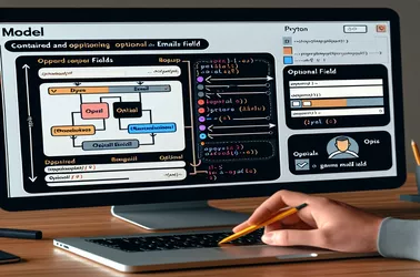 Gestió de camps de correu electrònic opcionals en models Django