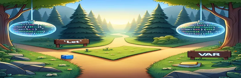 Изучение различий между «let» и «var» в JavaScript