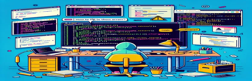 Node-Gyp mc -toimintovirheiden vianmääritys Windowsissa