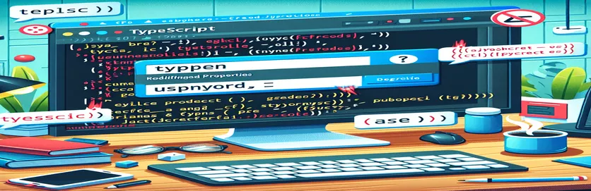 Rješavanje TypeError: Nedefinirana svojstva u TypeScript obrascima za prijavu