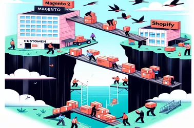 Перенос данных клиентов из Magento 2 в Shopify: проблема миграции