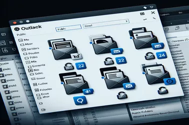 Mengenal pasti Folder Awam Didayakan E-mel dalam Outlook