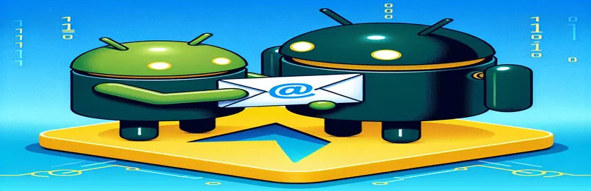 Implementera e-postdelegering i Android Kotlin-appar