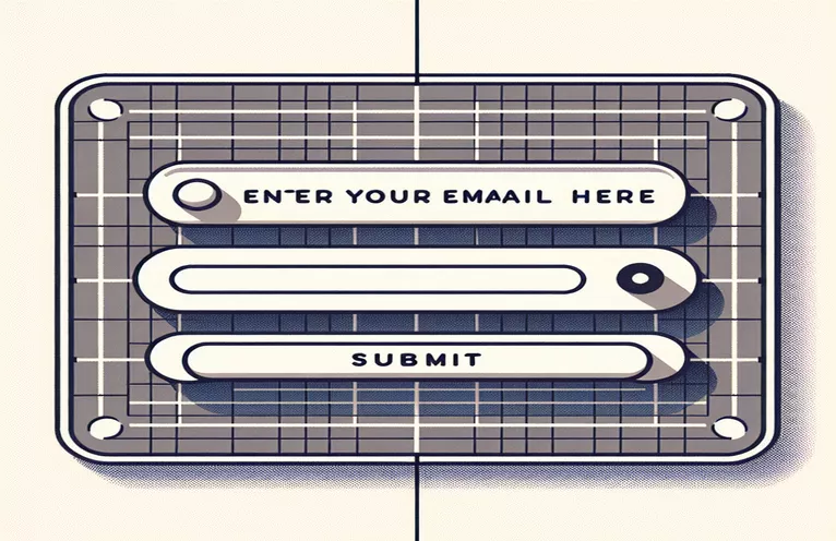 HTML Forms: Aligning a Button with the Email Input