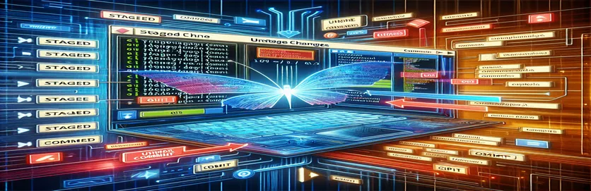 Niet-gefaseerde wijzigingen beheren in Git