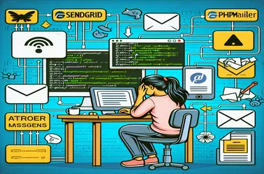 Fehlerbehebung bei Anhangsproblemen in Sendgrid und PHPMailer