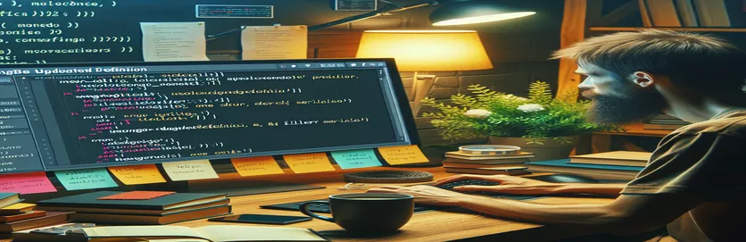 Feilsøking av MongoDB UpdateDefinition og filterserialisering i C#