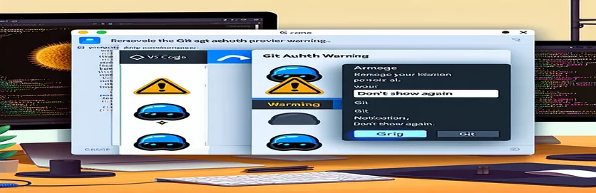 كيفية إزالة تحذير موفر Git Auth في VS Code