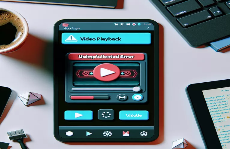 Fixing Video Playback Problems with Flutter Windows Apps: Video Player Unimplemented Error