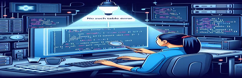 Uso de Eloquent para corregir el error No existe tal tabla en Laravel 11