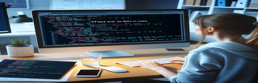 Fixing the Vitest Error in the Testing Environment: No Test Found in Suite