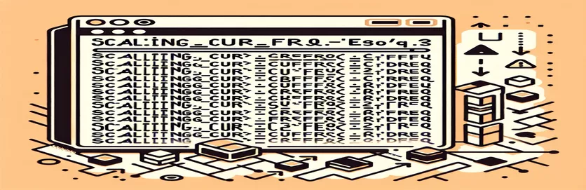 Behebung des scaling_cur_freq- und scaling_max_freq-Fehlers in Ubuntu-Docker-Containern