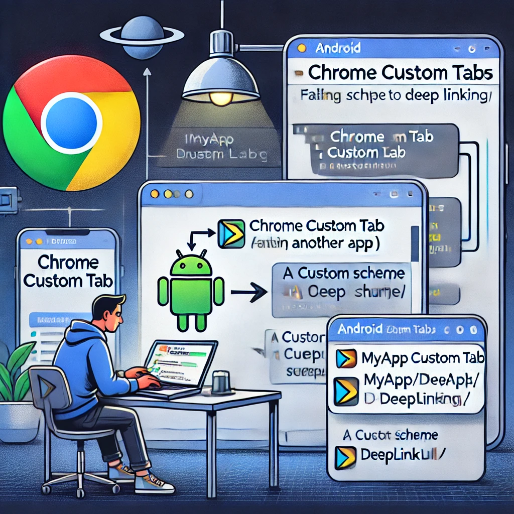 Řešení problémů s hlubokým propojováním s vlastními kartami Chrome na Androidu