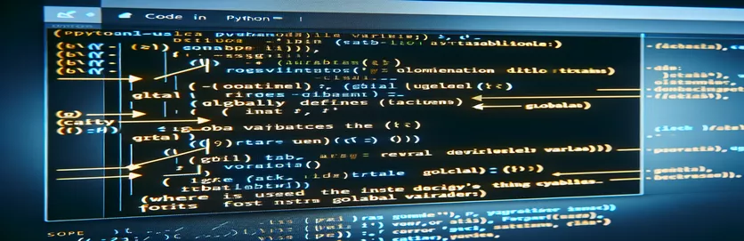 Usando variáveis globais em funções Python