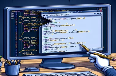 JavaScript Değişkenleri Eklerken Twig'deki Symfony Raw Filtre Sorununu Çözme