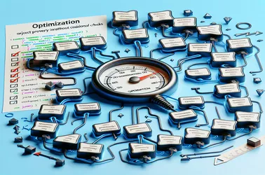 Optimera objektegenskapsiteration i JavaScript utan villkorskontroller