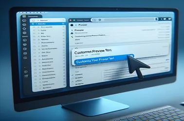 Přizpůsobení textu náhledu e-mailu ve skriptech Apple Mail