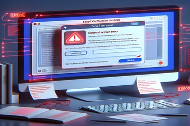 Resolving Internal Server Errors During Email Verification Process