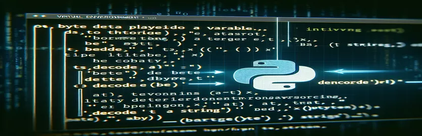 Byte adatok átalakítása karakterláncokká a Python 3-ban