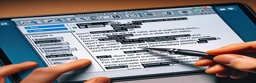 Obravnavanje anonimnosti e-pošte v besedilnih območjih TinyMCE