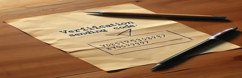 Verificatieprobleem: het verzenden van code mislukt