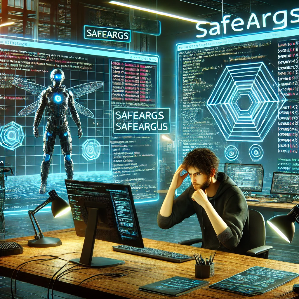 SafeArgs Problems Following the Update to Android Studio: UI Event Failures and Compilation