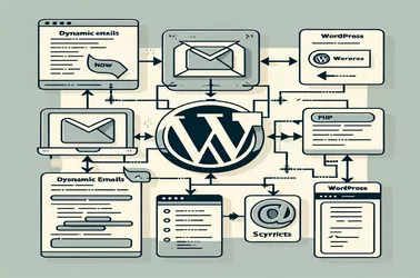 PHP を使用した WordPress サイトの動的電子メール構成
