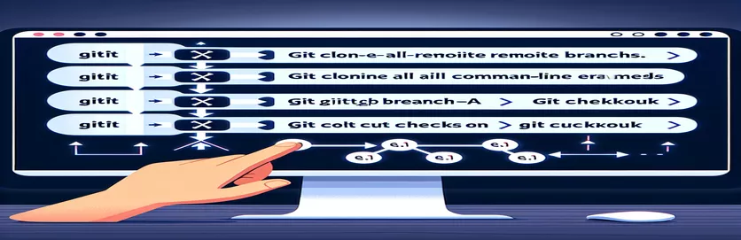 Com clonar totes les branques remotes de Git